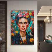 Colorful Tribute to Frida Kahlo