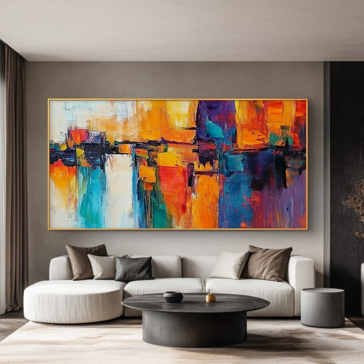 colorful luxurious painting