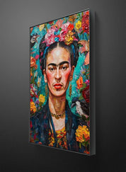 Colorful Tribute to Frida Kahlo