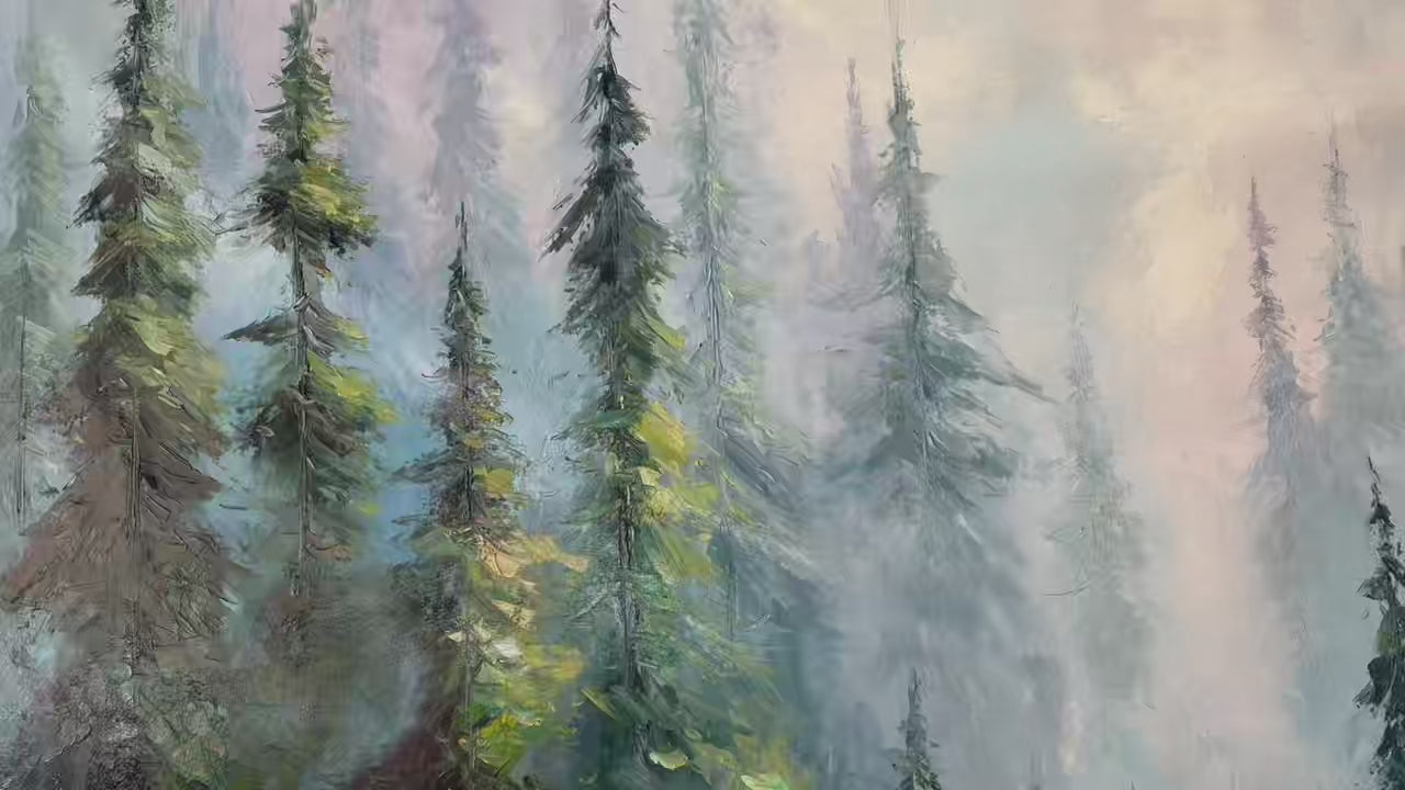 Misty Pine Dreams