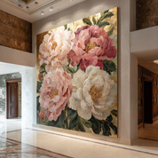 Morning Peonies