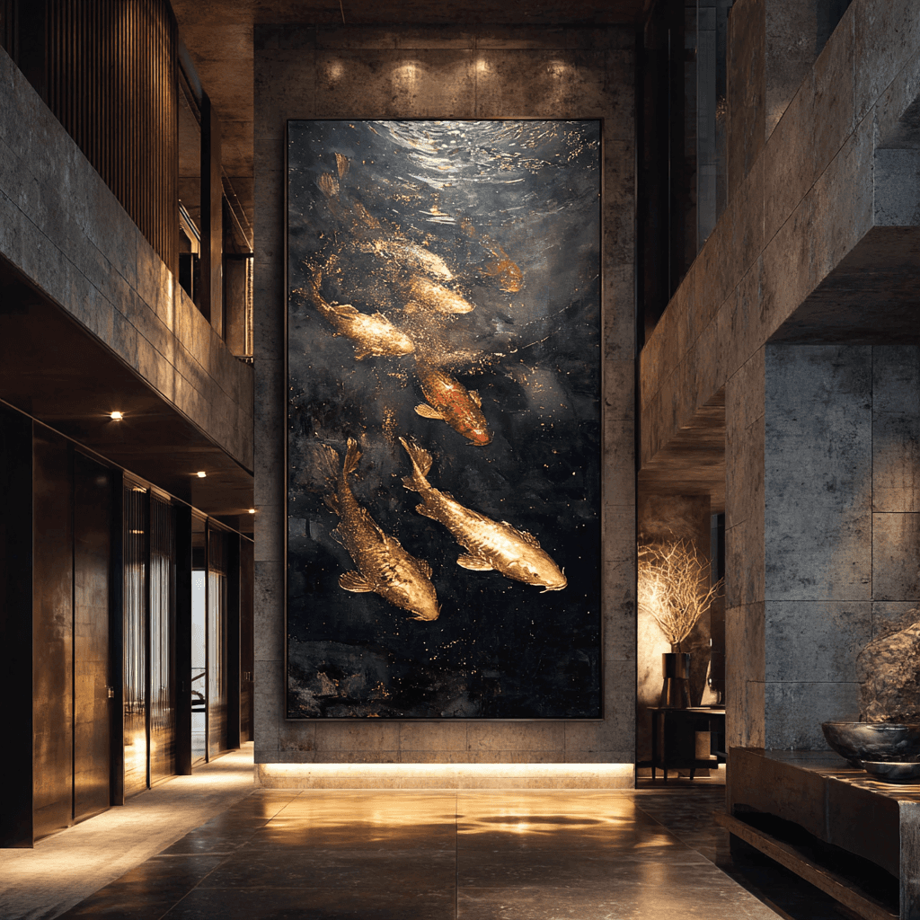 yubran_Colossal_vertical_painting_of_golden_koi_swimming_upward_6046ff83-b5fd-48e8-9ecf-3247bffb5488.png