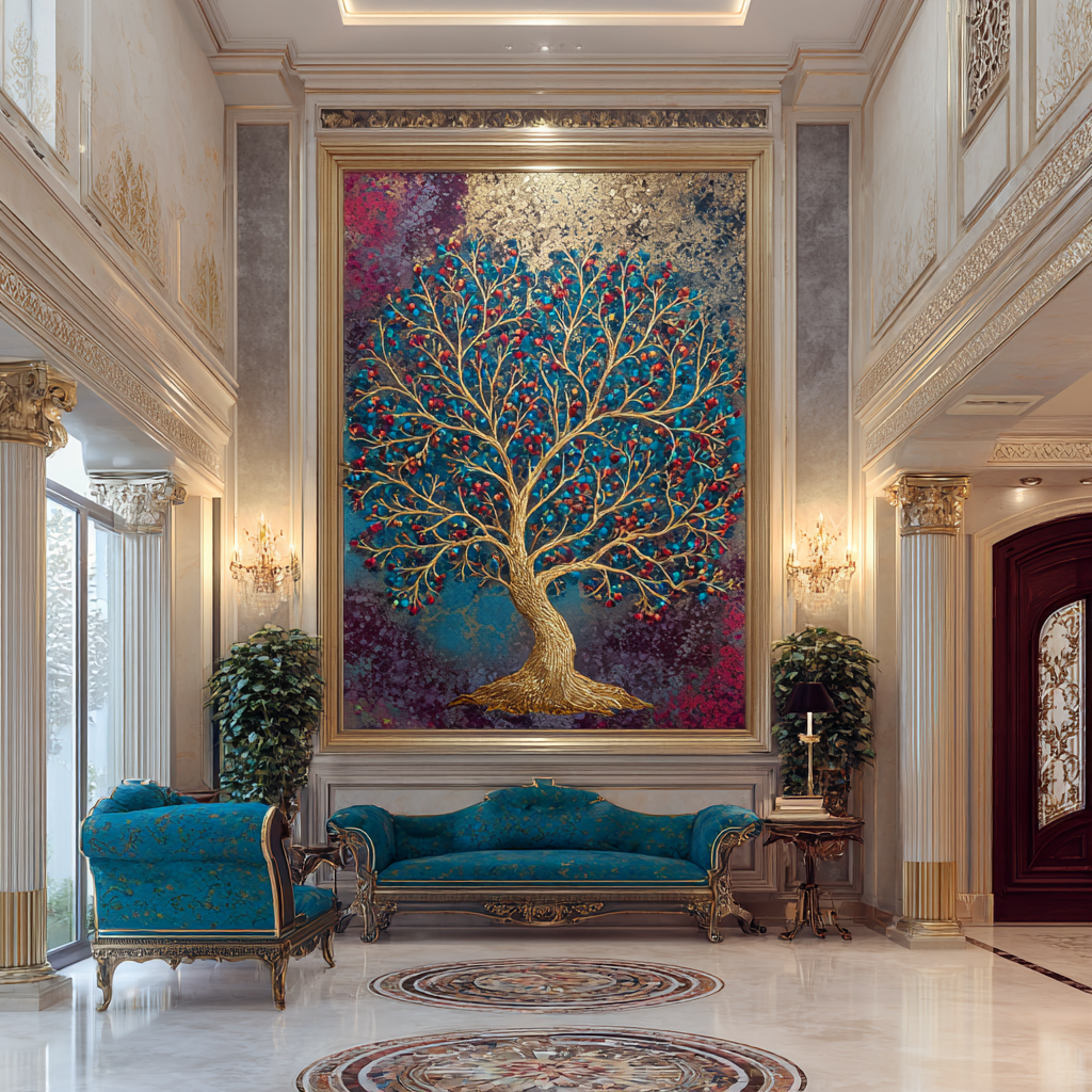 yubran_Luxurious_tree_of_life_painting_with_raised_3D_metallic__5280a515-9a0e-447b-b3f9-04877878cc04.png