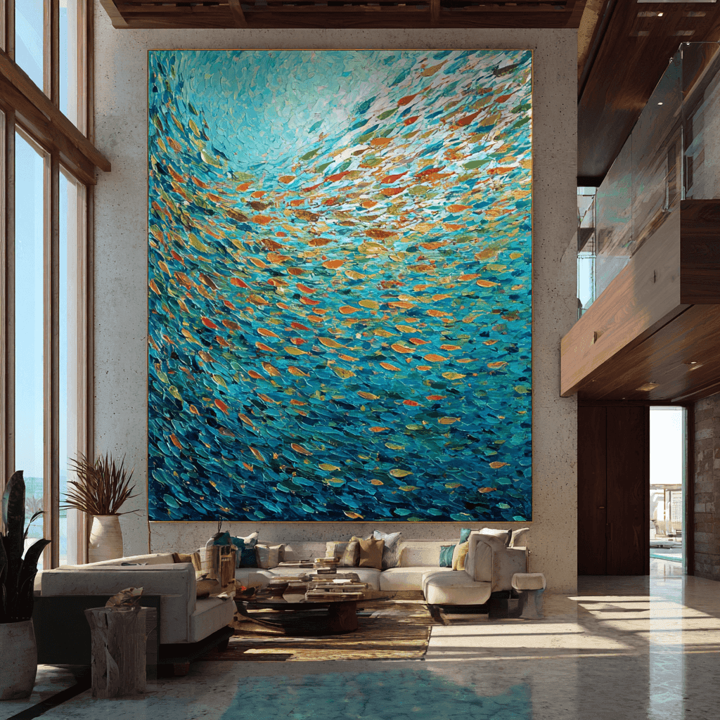yubran_Massive_two-story_abstract_tropical_fish_swarm_painting__5f6111b9-b05b-464e-bc90-a6e8a7254543.png